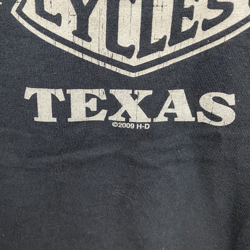 00s　HARLEY DAVIDSON　ハーレーダビッドソン　半袖プリントTシャツ　黒　ブラック　XXLサイズ