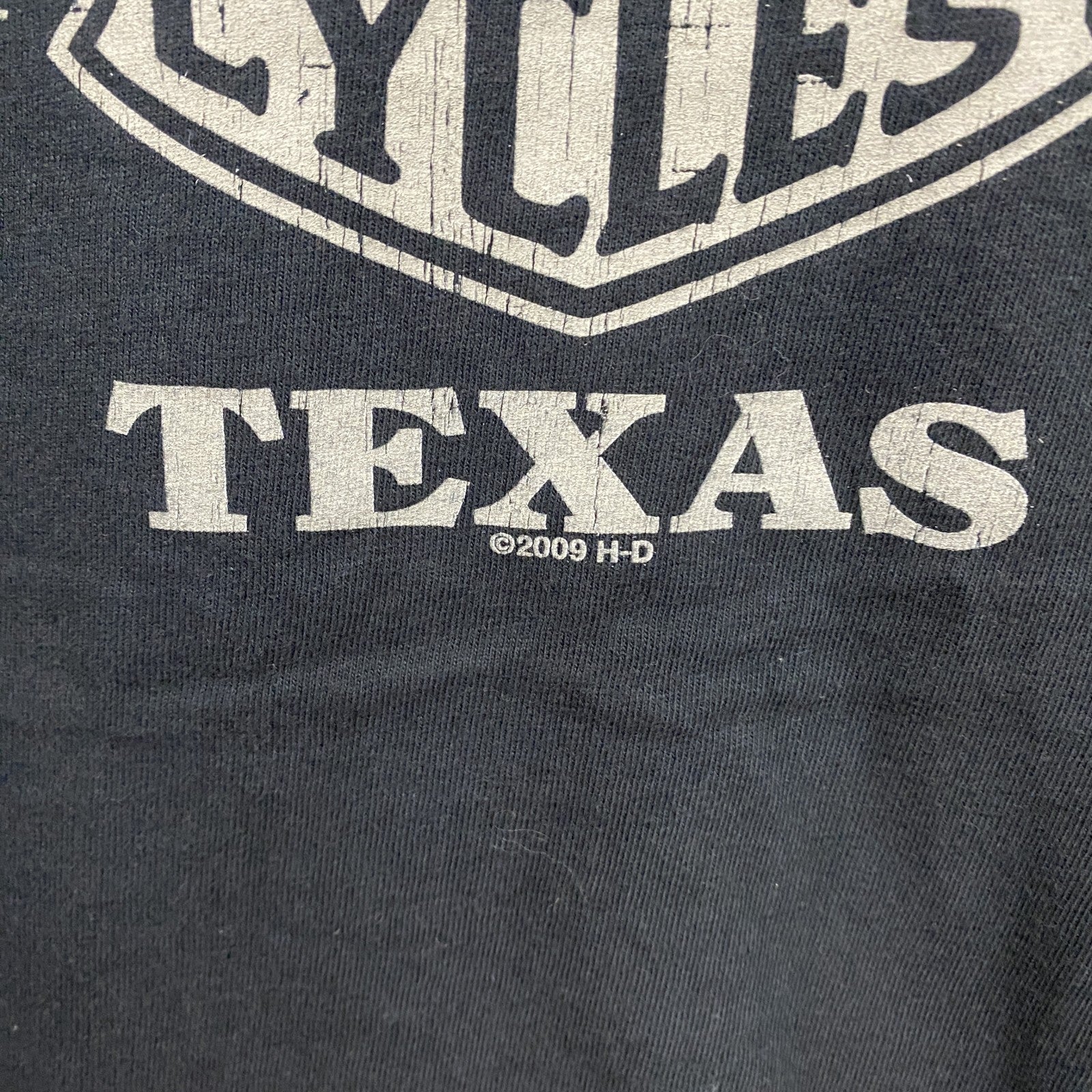 00s　HARLEY DAVIDSON　ハーレーダビッドソン　半袖プリントTシャツ　黒　ブラック　XXLサイズ