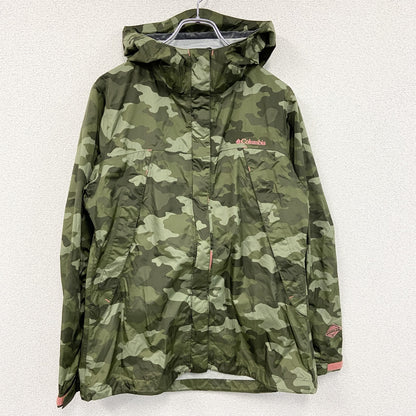 Columbia　コロンビア　OMNI-TECH　オムニテック　PATTERNED JACKET　WABASH JACKE 　ナイロンジャケット　カモフラージュ　迷彩柄　Lサイズ