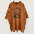 00s　HARLEY DAVIDSON　ハーレーダビッドソン　半袖プリントTシャツ　オレンジ　XXXLサイズ