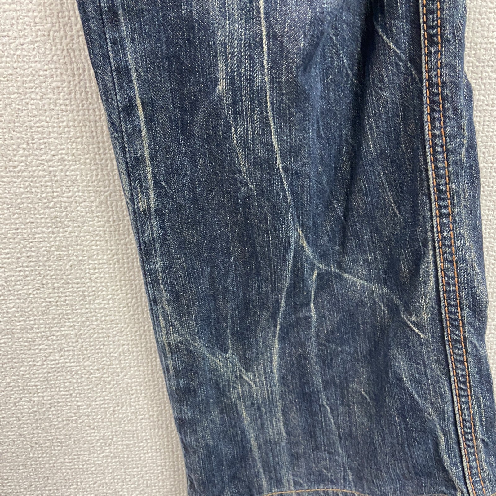 EDWIN　エドウィン　503　デニムパンツ/ジーンズ　ジップフライ　縦落ち　鬼ヒゲ　インディゴ　W30サイズ