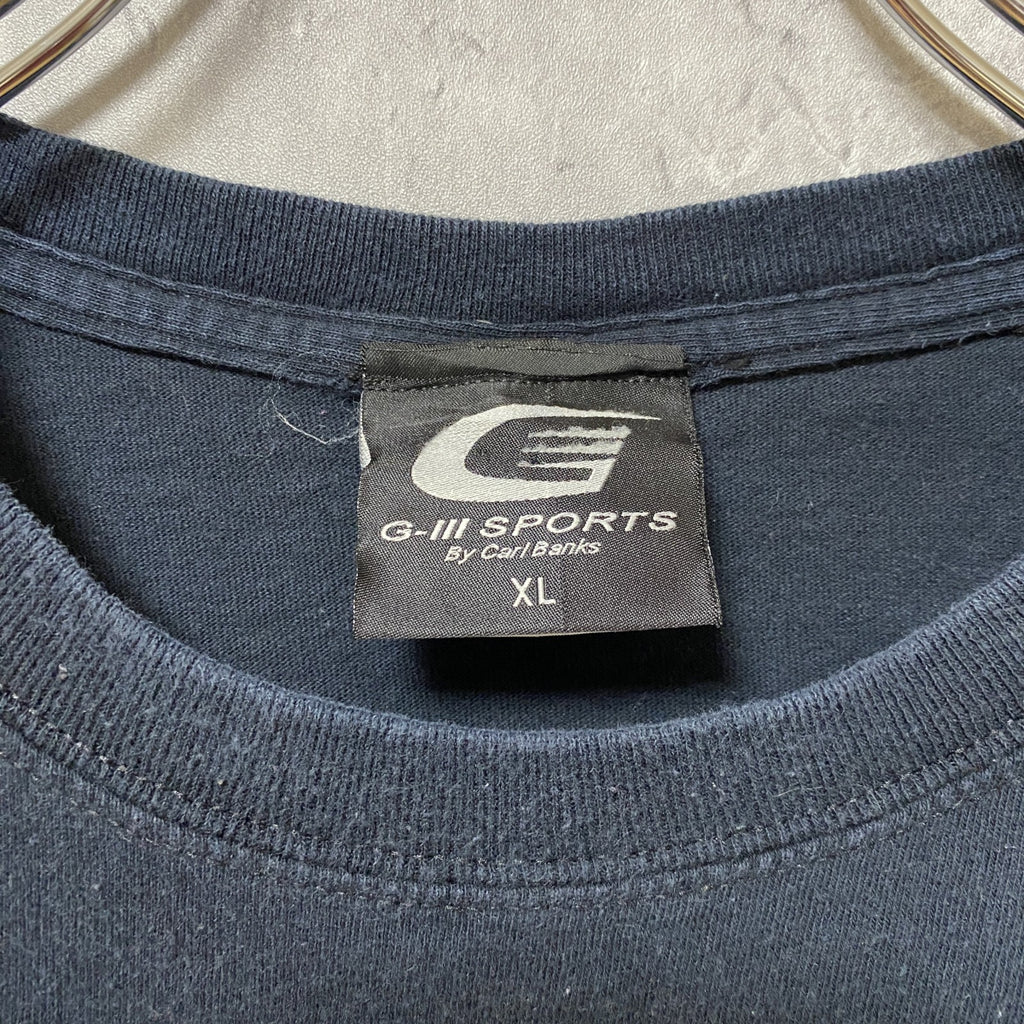 古着 used　NHL　シカゴブラックホークス　HOCKEY　半袖プリントTシャツ　スポーツ　黒　ブラック　レトロ　オーバーサイズ