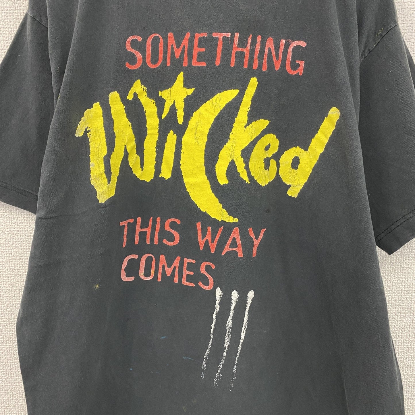90s　american FLAG　半袖プリントTシャツ　wicked　オクトーバーフェスト　ブラック　XLサイズ