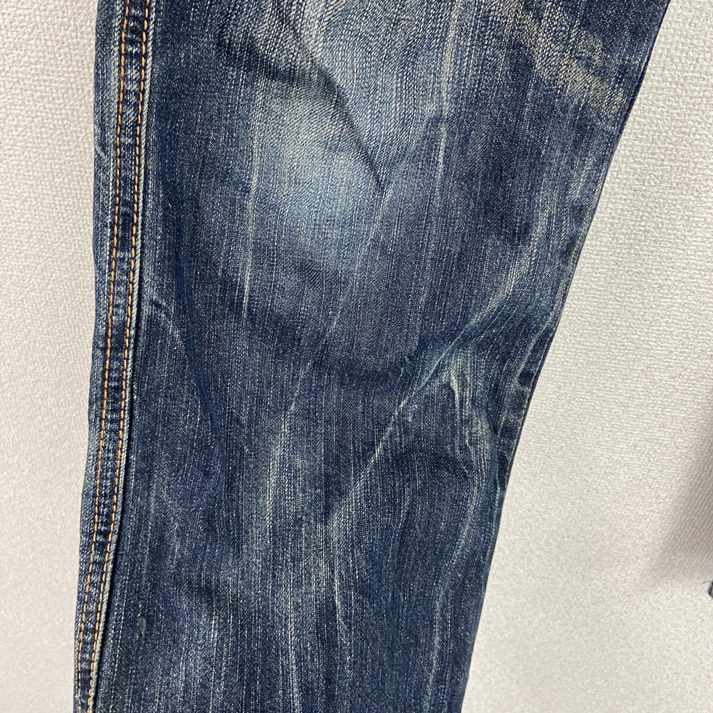 EDWIN　エドウィン　503　デニムパンツ/ジーンズ　ジップフライ　縦落ち　鬼ヒゲ　インディゴ　W30サイズ