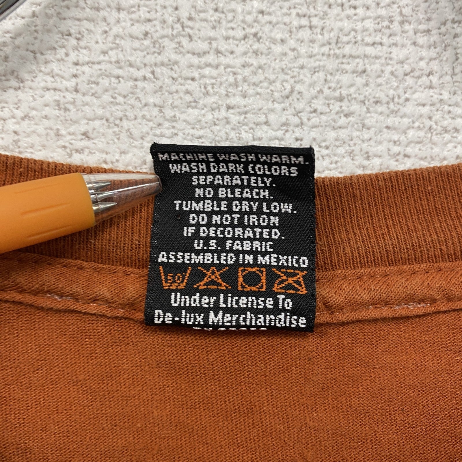 00s　HARLEY DAVIDSON　ハーレーダビッドソン　半袖プリントTシャツ　オレンジ　XXXLサイズ