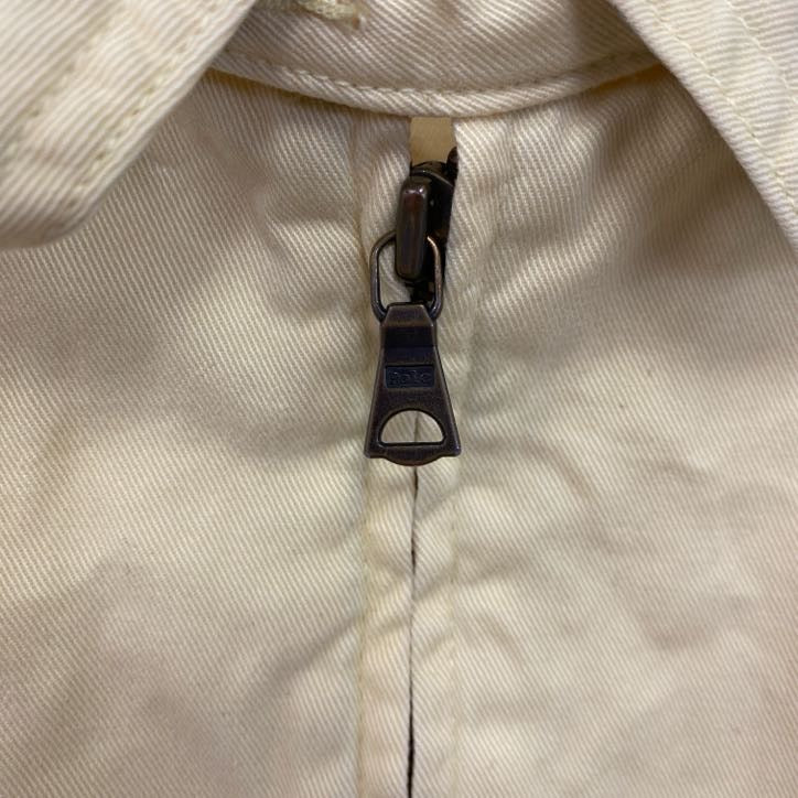 Polo Ralph Lauren　ポロラルフローレン　ブルゾン/スイングトップ　刺繍ロゴ　イエロー　2XLサイズ