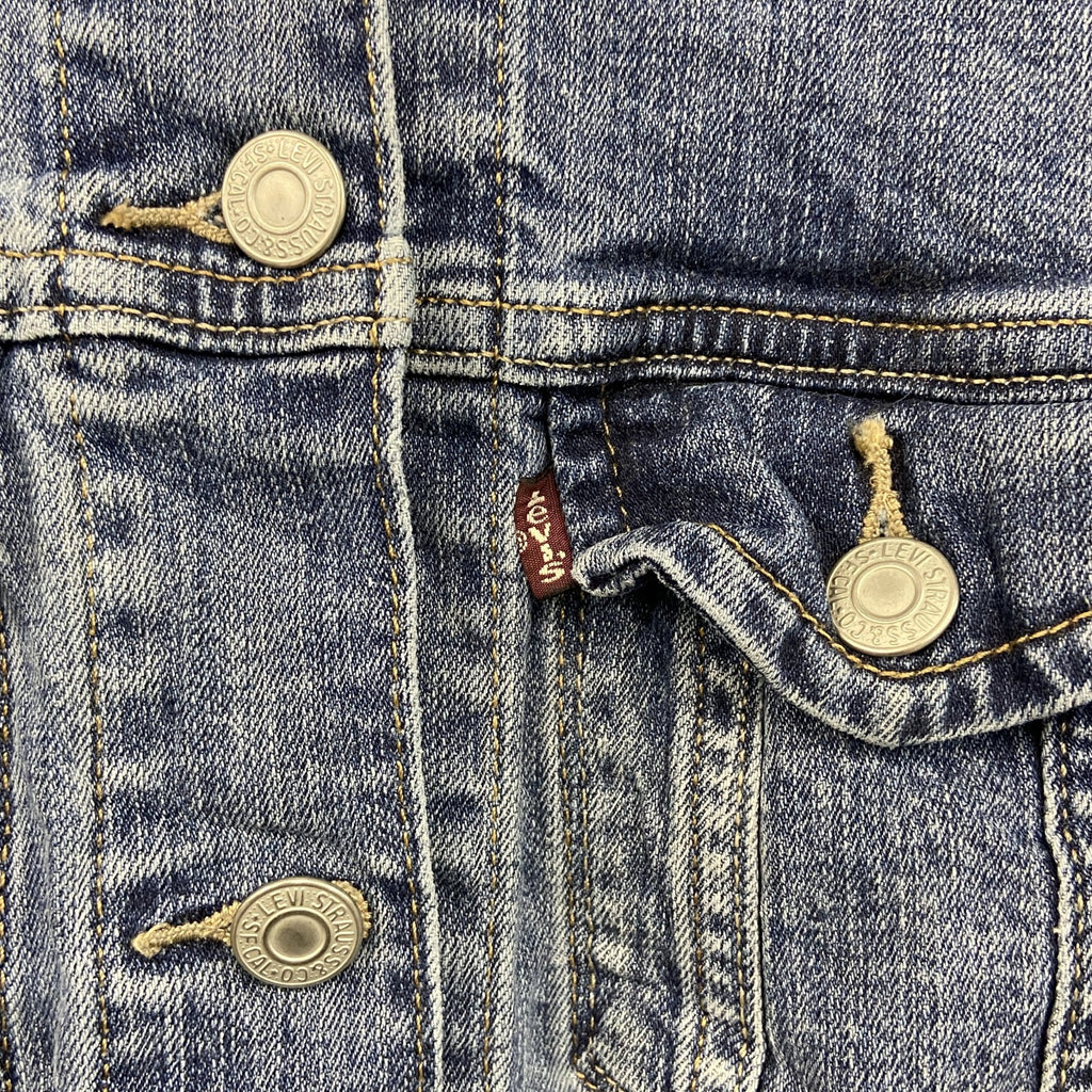 古着 used　LEVI STRAUSS＆CO.　リーバイス　デニムジャケット/Gジャン　青　ブルー　Sサイズ