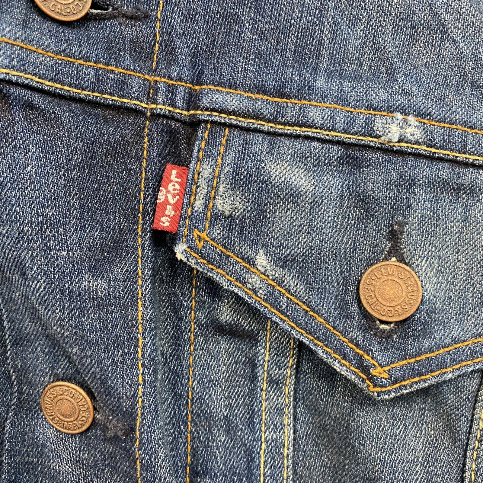 Levi's　リーバイス　デニムジャケット/Gジャン　4thタイプ　インディゴ　Lサイズ