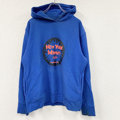 Lafayette　ラファイエット　LOGO 2TONE HOODIE　スウェットパーカー/フーディー　青　ブルー　Lサイズ