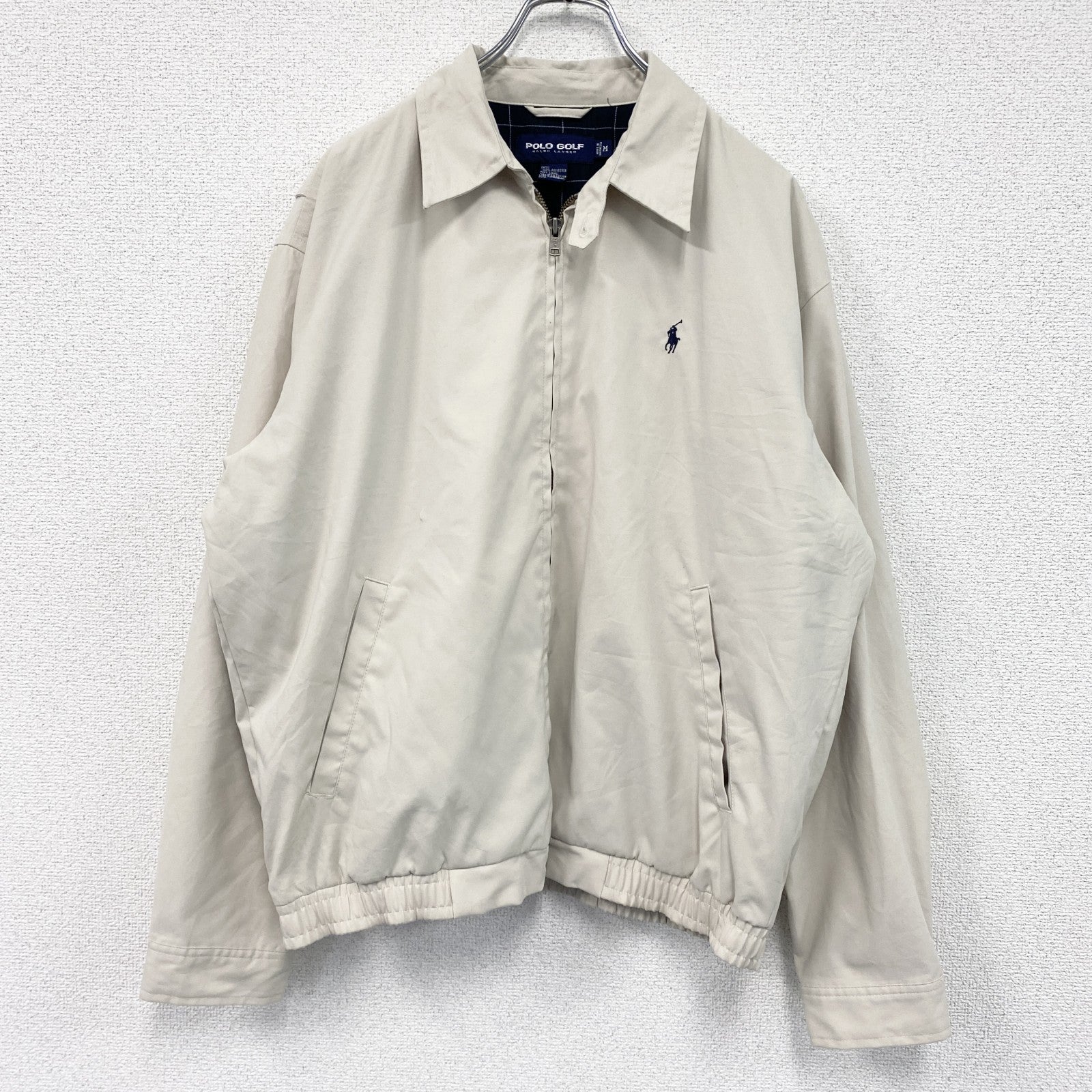 POLO GOLF Ralph Lauren　ラルフローレン　ブルゾン/スイングトップ　オフホワイト　Mサイズ
