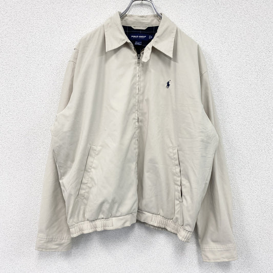 POLO GOLF Ralph Lauren　ラルフローレン　ブルゾン/スイングトップ　オフホワイト　Mサイズ