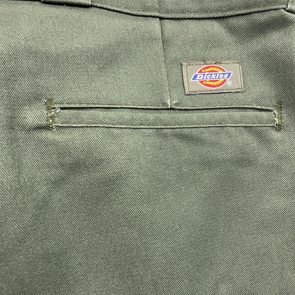 Dickies　ディッキーズ　ワークパンツ　ジップフライ　ワンポイント　カーキ　38サイズ