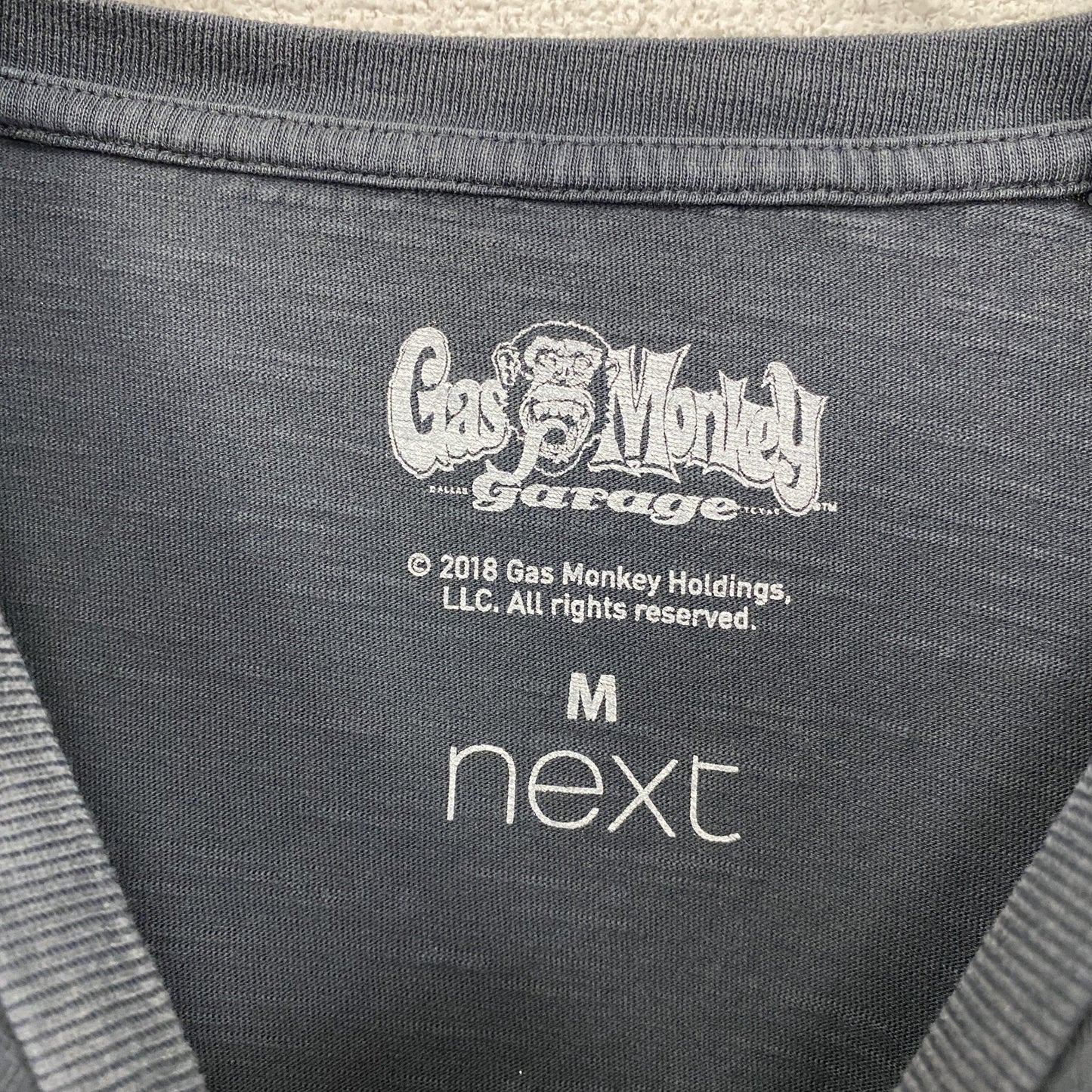 Gas Monkey Garage　ガスモンキーガレージ　半袖プリントTシャツ　黒　ブラック　Mサイズ