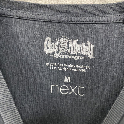 Gas Monkey Garage　ガスモンキーガレージ　半袖プリントTシャツ　黒　ブラック　Mサイズ