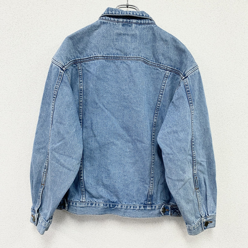 80s　Eddie Bauer　エディーバウアー　デニムジャケット/Gジャン　ヴィンテージ　黒タグ　インディゴ