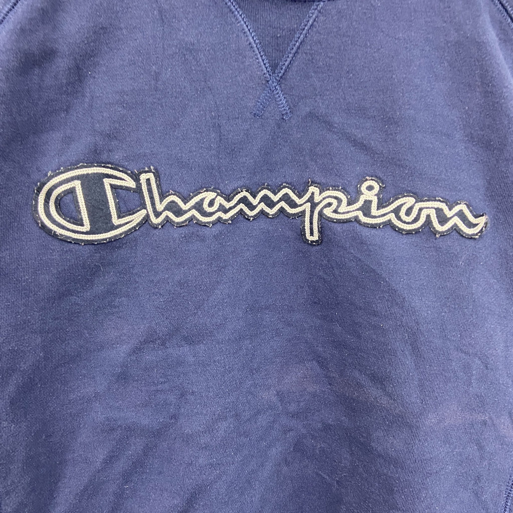 古着 used　champion　チャンピオン　裏起毛スウェット/トレーナー　紺　ネイビー　Mサイズ