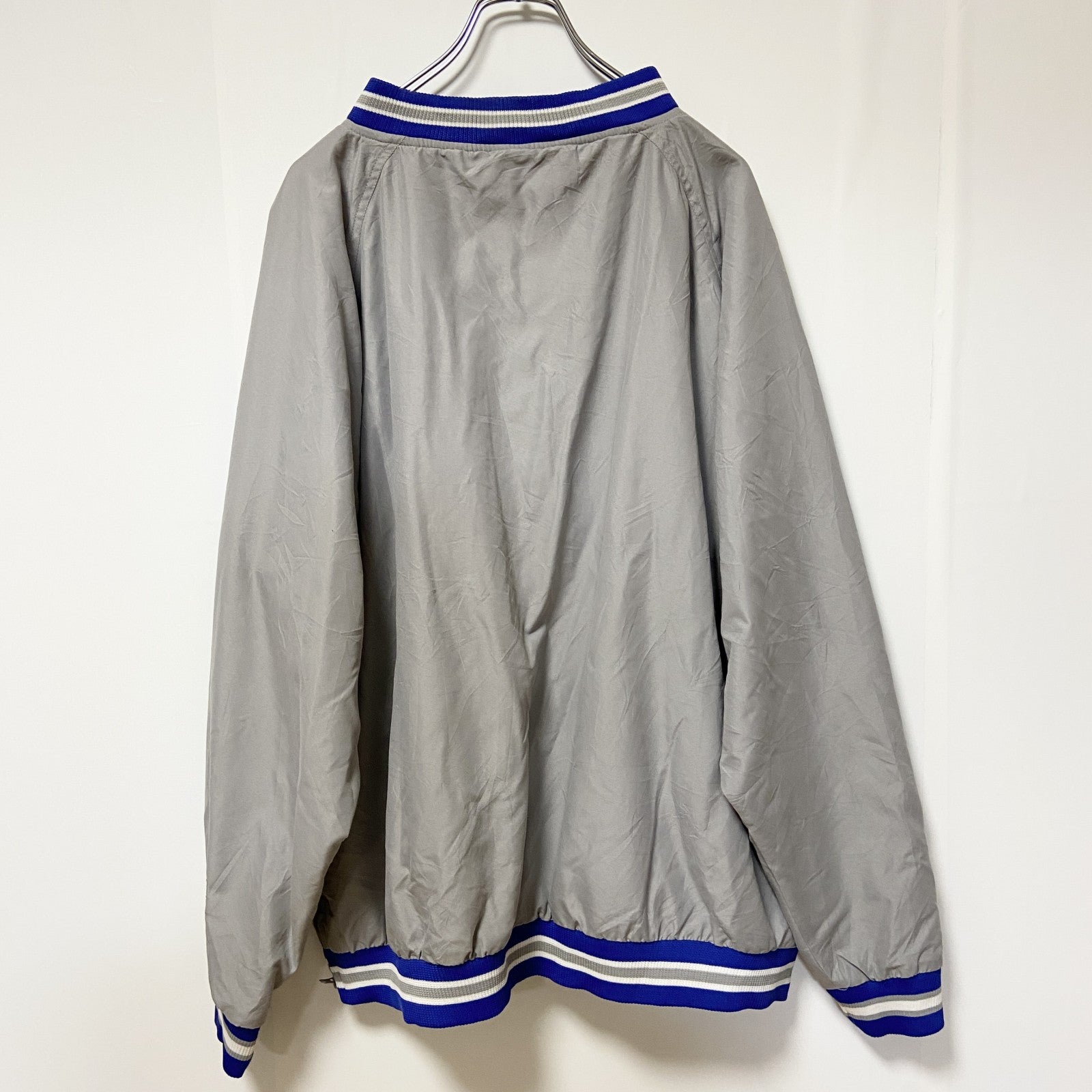 古着卸 まとめ売り カレッジ プルオーバー ジャケット 6枚セット (メンズ 2XL ) ドローコード チームロゴ ケンタッキー 中古 古着 NC4518 古着 used ケンタッキー大学 長袖カレッジ刺繍ナイロンプルオーバー