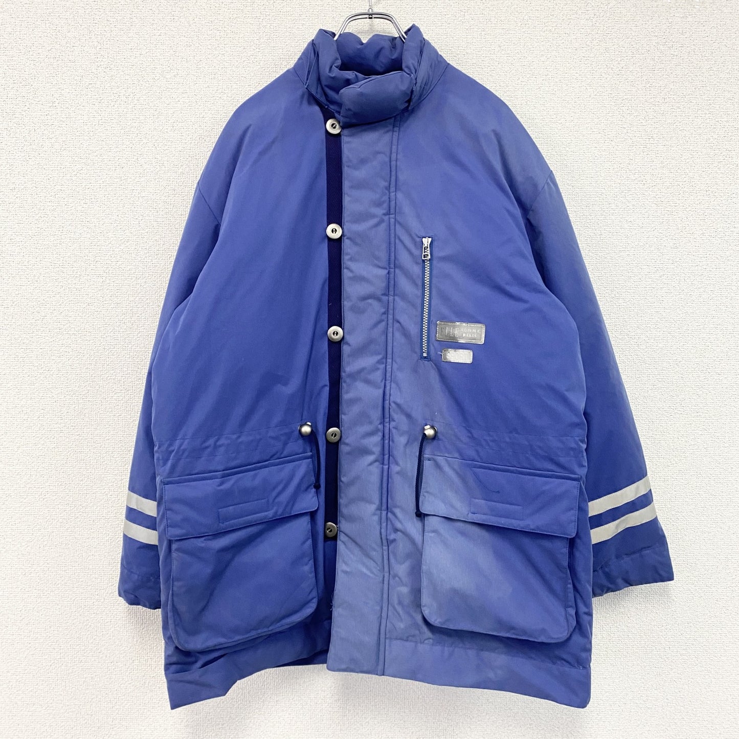 ELLE HOMME　エル・オム　中綿ジャケット　青　ブルー　Lサイズ