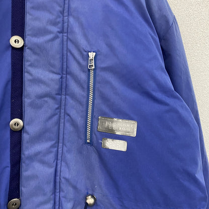 ELLE HOMME　エル・オム　中綿ジャケット　青　ブルー　Lサイズ