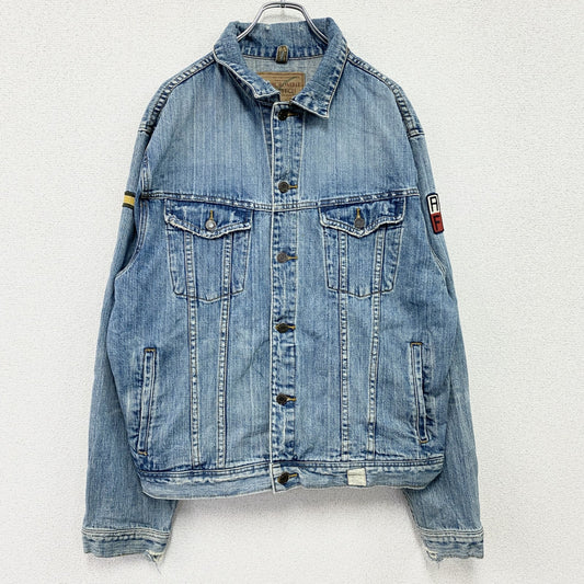 ABERCROMBIE AND FITCH　アバクロ　デニムジャケット/Gジャン　インディゴ　XLサイズ