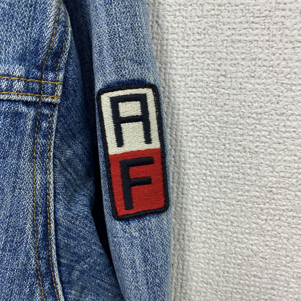 ABERCROMBIE AND FITCH　アバクロ　デニムジャケット/Gジャン　インディゴ　XLサイズ