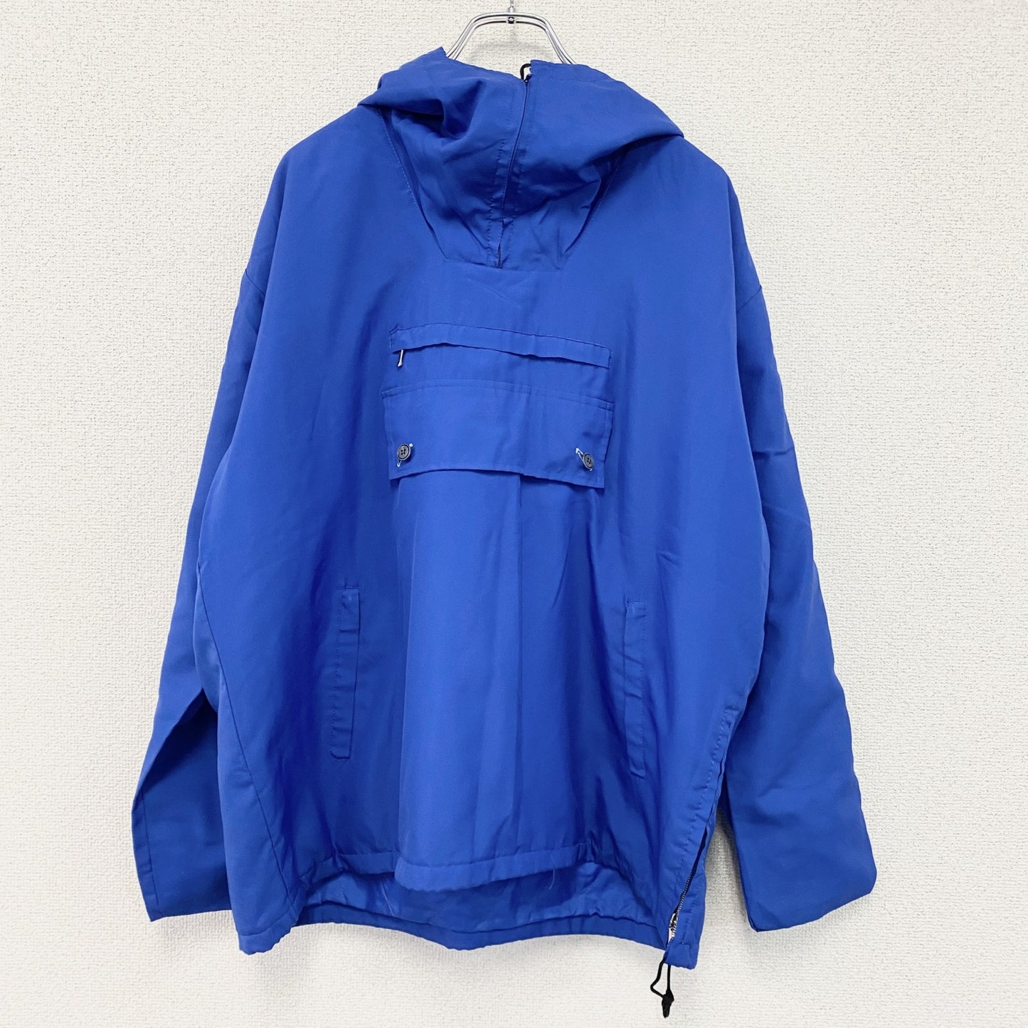 アノラックパーカー　青　ブルー