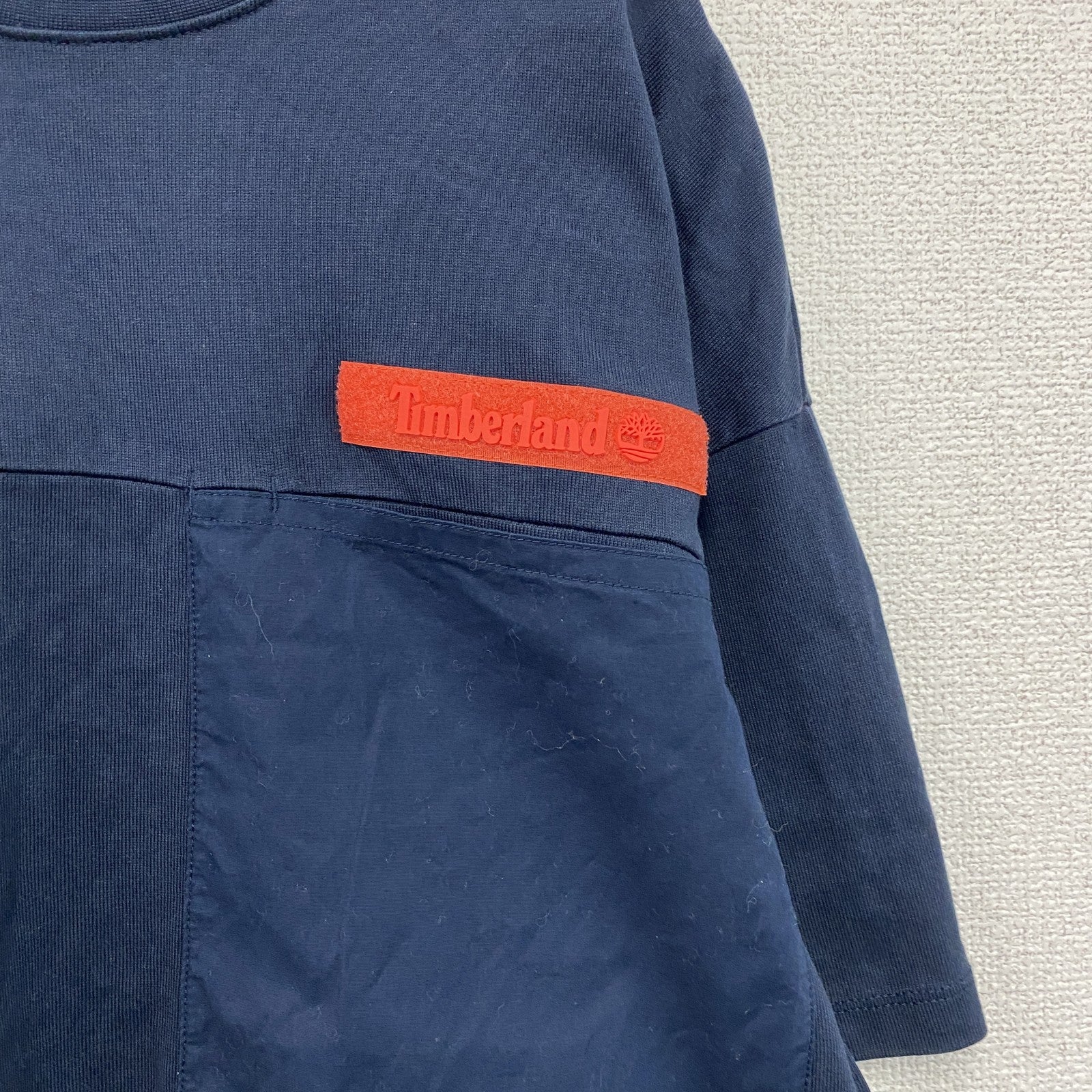 Timberland　ティンバーランド　半袖Ｔシャツ　紺　ネイビー　Mサイズ