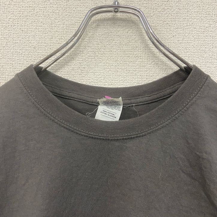 GILDAN　半袖プリントTシャツ　リアルツリー　迷彩柄　ブルークラブ　灰色　ダークグレー　XLサイズ　　