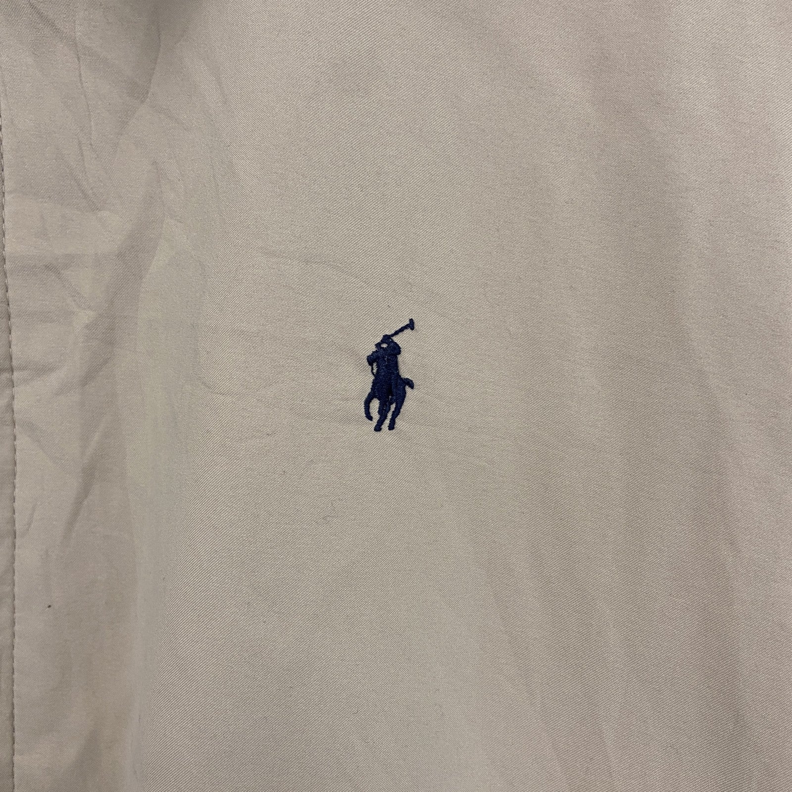 古着 used　Polo by Ralph Lauren　フルジップブルゾン/スイングトップ　肌色　ベージュ　XLサイズ