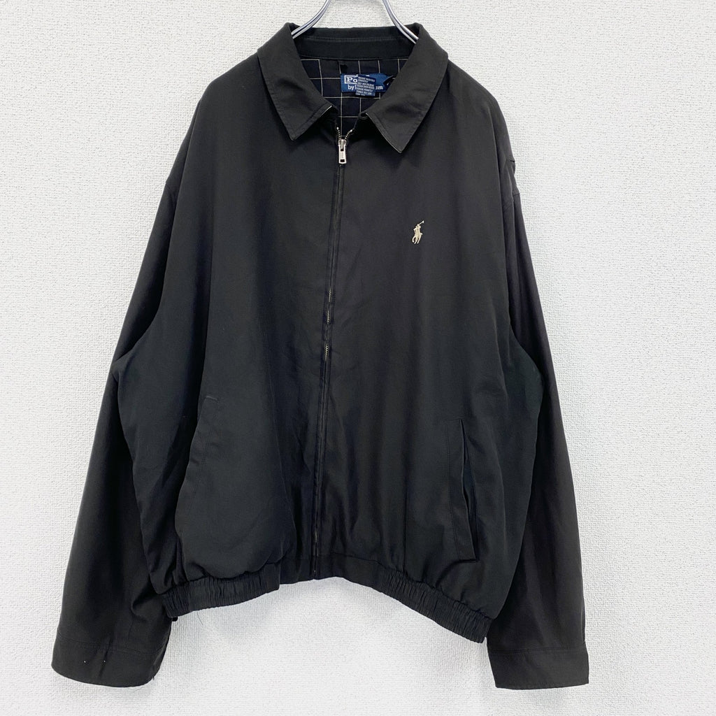 Polo by Ralph Lauren　ラルフローレン　ブルゾン/スイングトップ　黒　ブラック　XXLサイズ