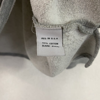 Calvin Klein Jeans　スウェット/トレーナー　デカロゴ　グレー　Lサイズ