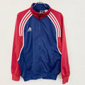 90s　adidas　アディダス　フルジップトラックジャケット　ジャージ　ヴィンテージ　マルチカラー　XOサイズ