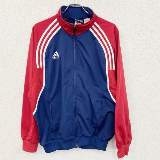 90s　adidas　アディダス　フルジップトラックジャケット　ジャージ　ヴィンテージ　マルチカラー　XOサイズ