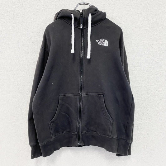 THE NORTH FACE　ザ・ノースフェイス　フルジップスウェットパーカー/フーディー　黒　ブラック　Lサイズ　
