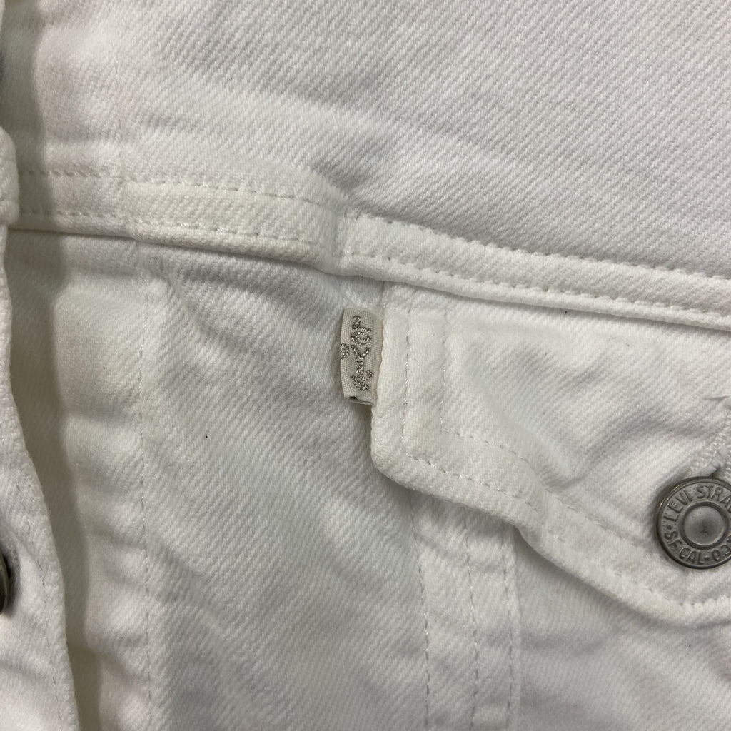 Levi’ｓ　リーバイス　4thタイプ　ホワイトデニムジャケット/Gジャン　白　ホワイト　3XLサイズ