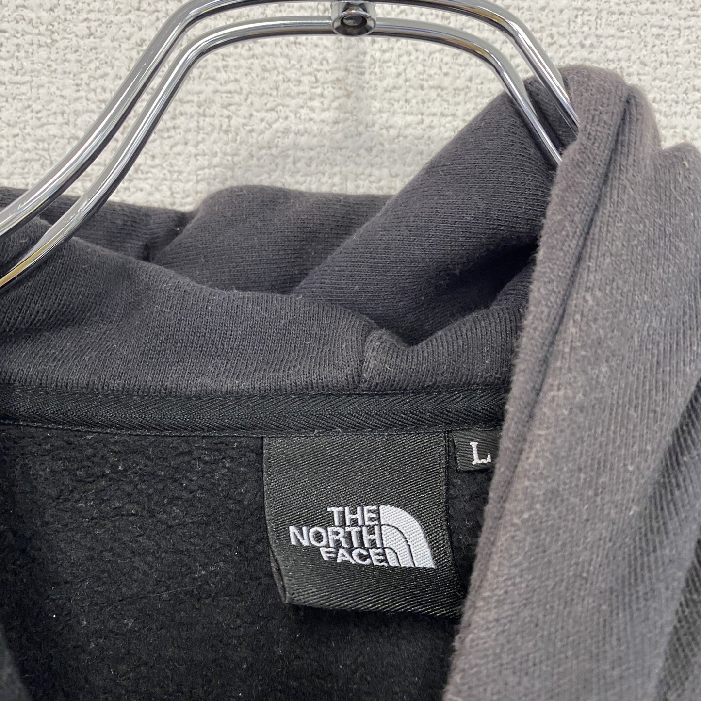 THE NORTH FACE　ザ・ノースフェイス　フルジップスウェットパーカー/フーディー　黒　ブラック　Lサイズ　