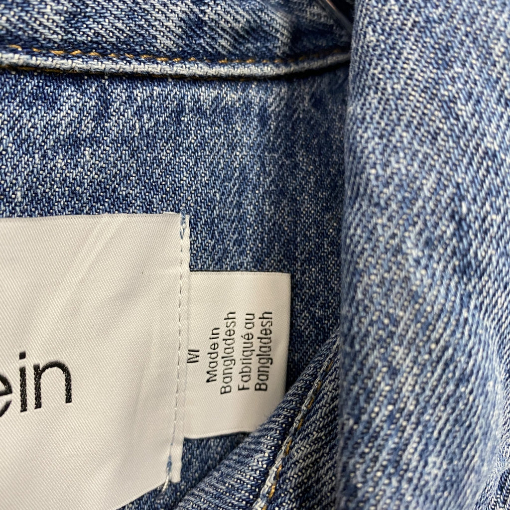 Calvin Klein　カルバンクライン　4thタイプ　デニムジャケット/Gジャン　インディゴ　Mサイズ