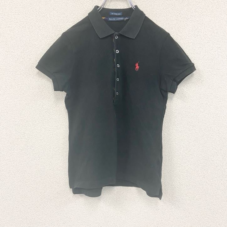 RALPH LAUREN　ラルフローレン　THE SKINNY POLO　半袖ポロシャツ　黒　ブラック　Mサイズ