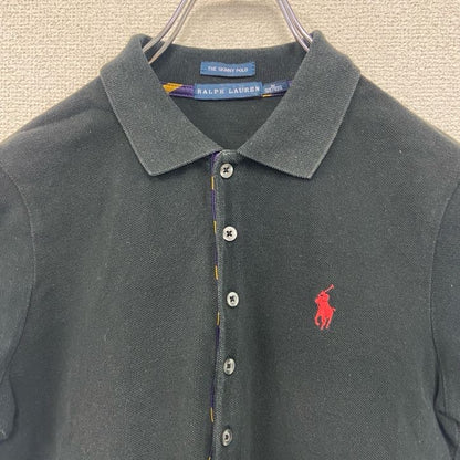 RALPH LAUREN　ラルフローレン　THE SKINNY POLO　半袖ポロシャツ　黒　ブラック　Mサイズ