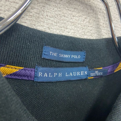 RALPH LAUREN　ラルフローレン　THE SKINNY POLO　半袖ポロシャツ　黒　ブラック　Mサイズ