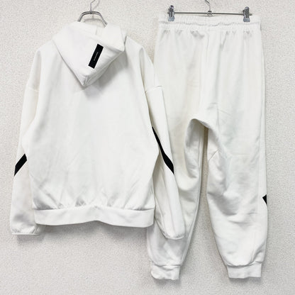 adidas　アディダス　Z.N.E　ジャージセットアップ　トラックジャケット　トラックパンツ　白　ホワイト　Lサイズ