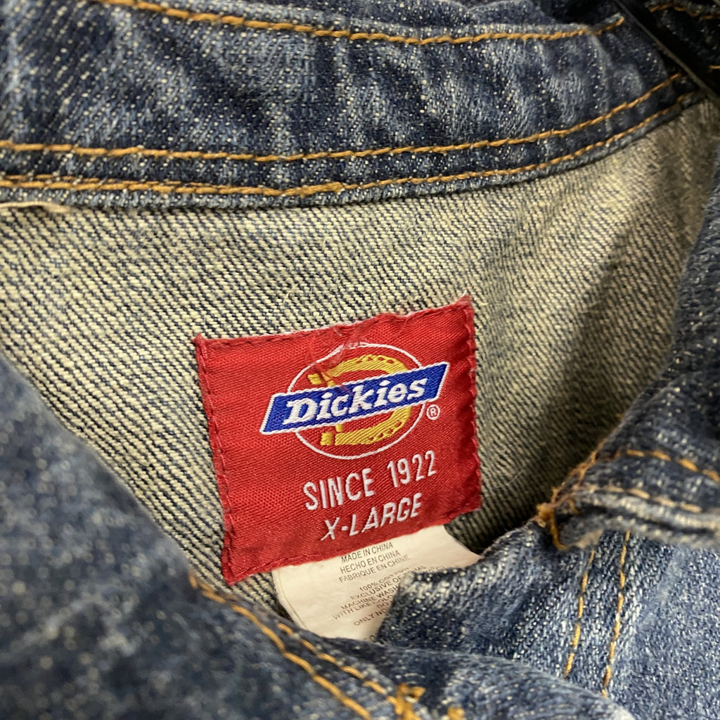 Dickies　ディッキーズ　デニムジャケット/Gジャン　インディゴ　XLサイズ