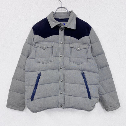 SIERRA DESIGNS　シエラデザインズ　ダウンジャケット　ダウンシャツ　ダウン80％　ネイビー　Mサイズ