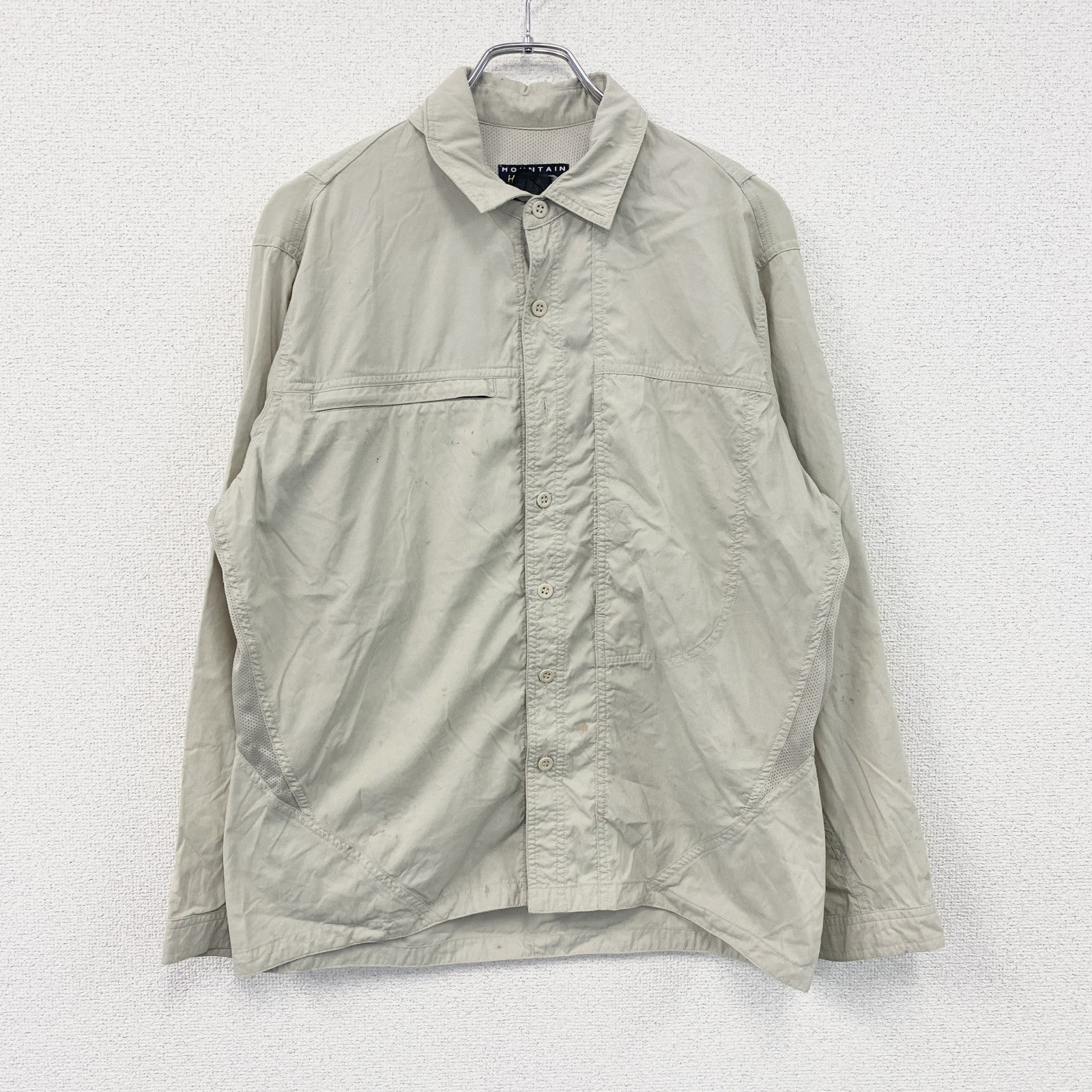 MOUNTAIN HARD WEAR　マウンテンハードウェア　長袖シャツ　マウンテン　灰色　グレー　Mサイズ