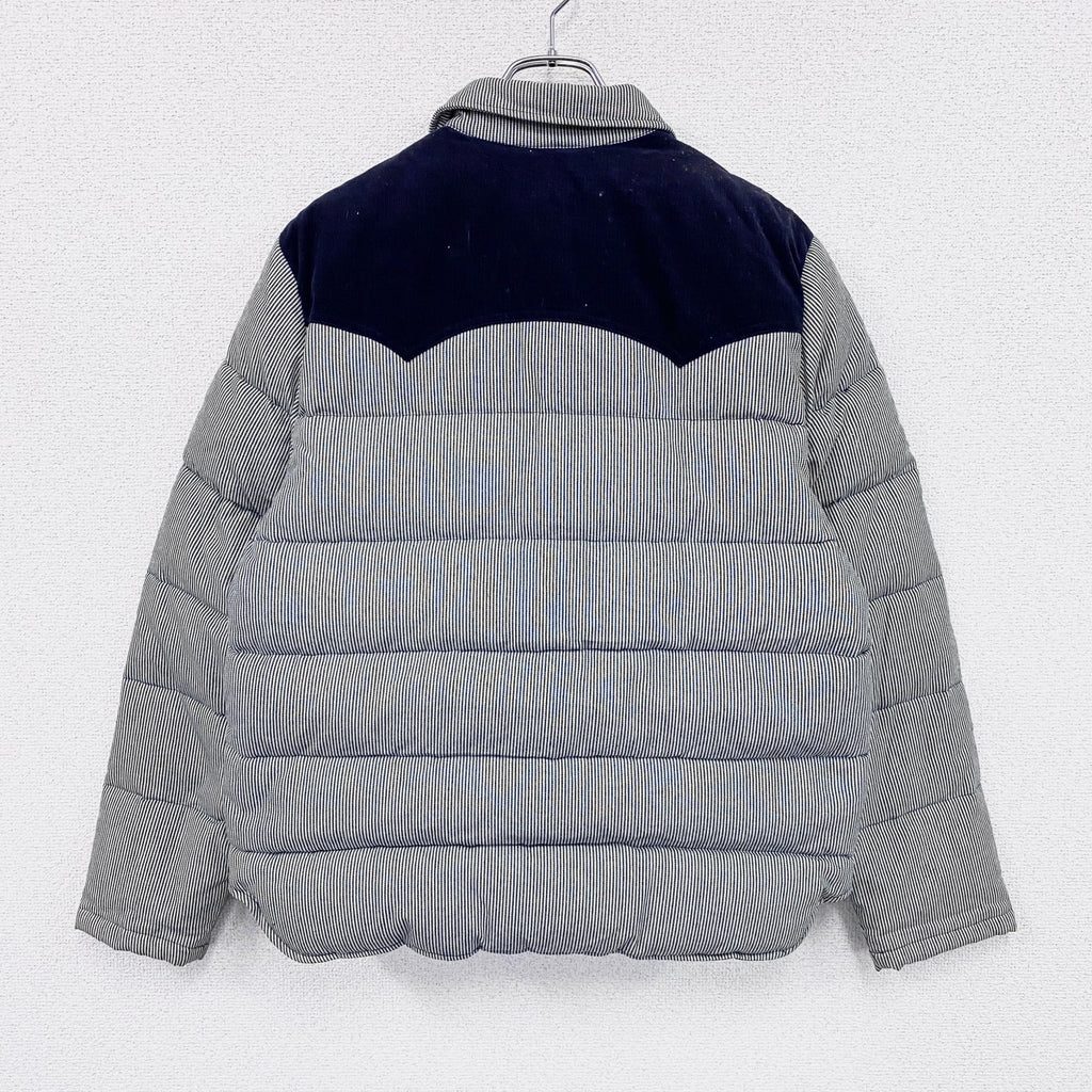 SIERRA DESIGNS　シエラデザインズ　ダウンジャケット　ダウンシャツ　ダウン80％　ネイビー　Mサイズ