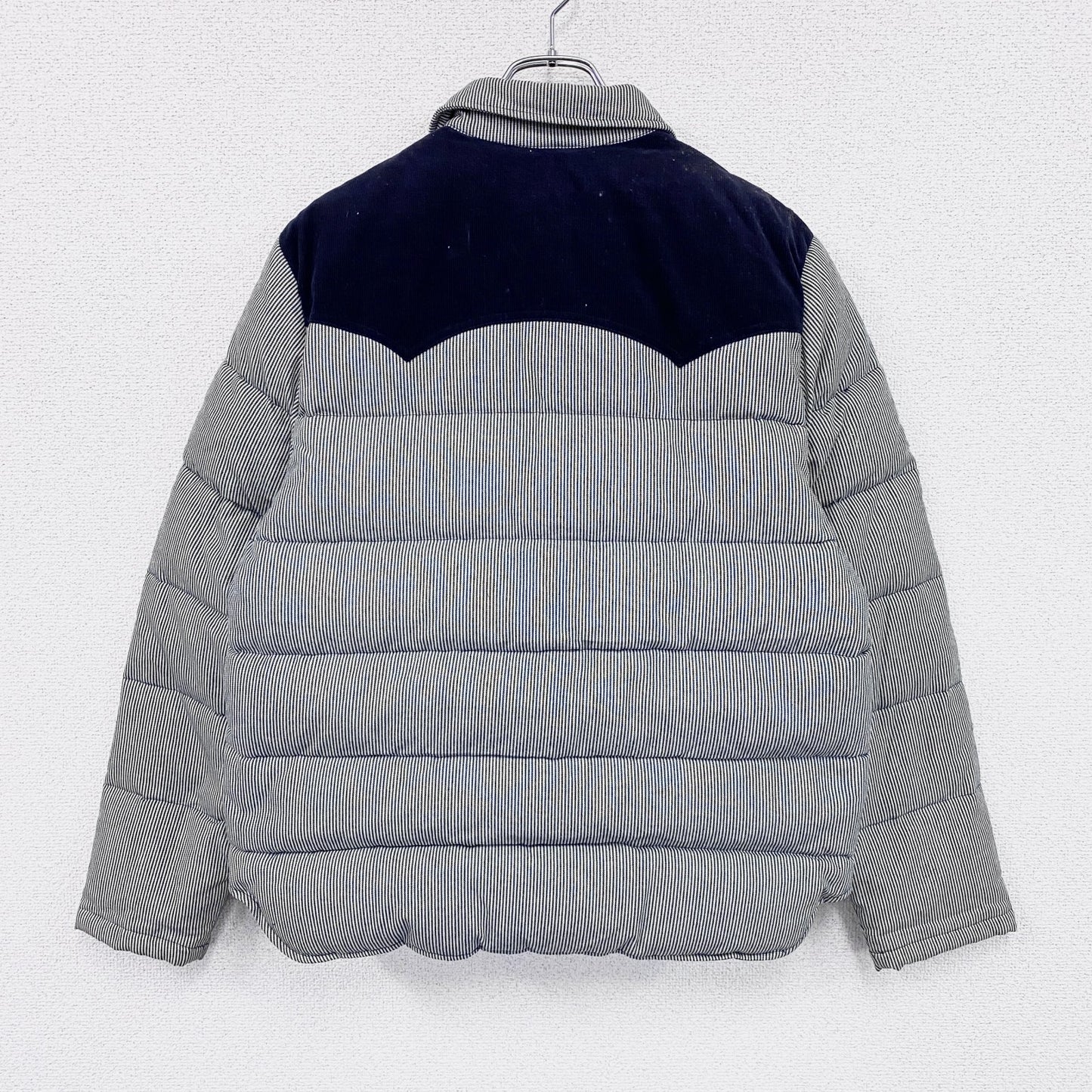 SIERRA DESIGNS　シエラデザインズ　ダウンジャケット　ダウンシャツ　ダウン80％　ネイビー　Mサイズ