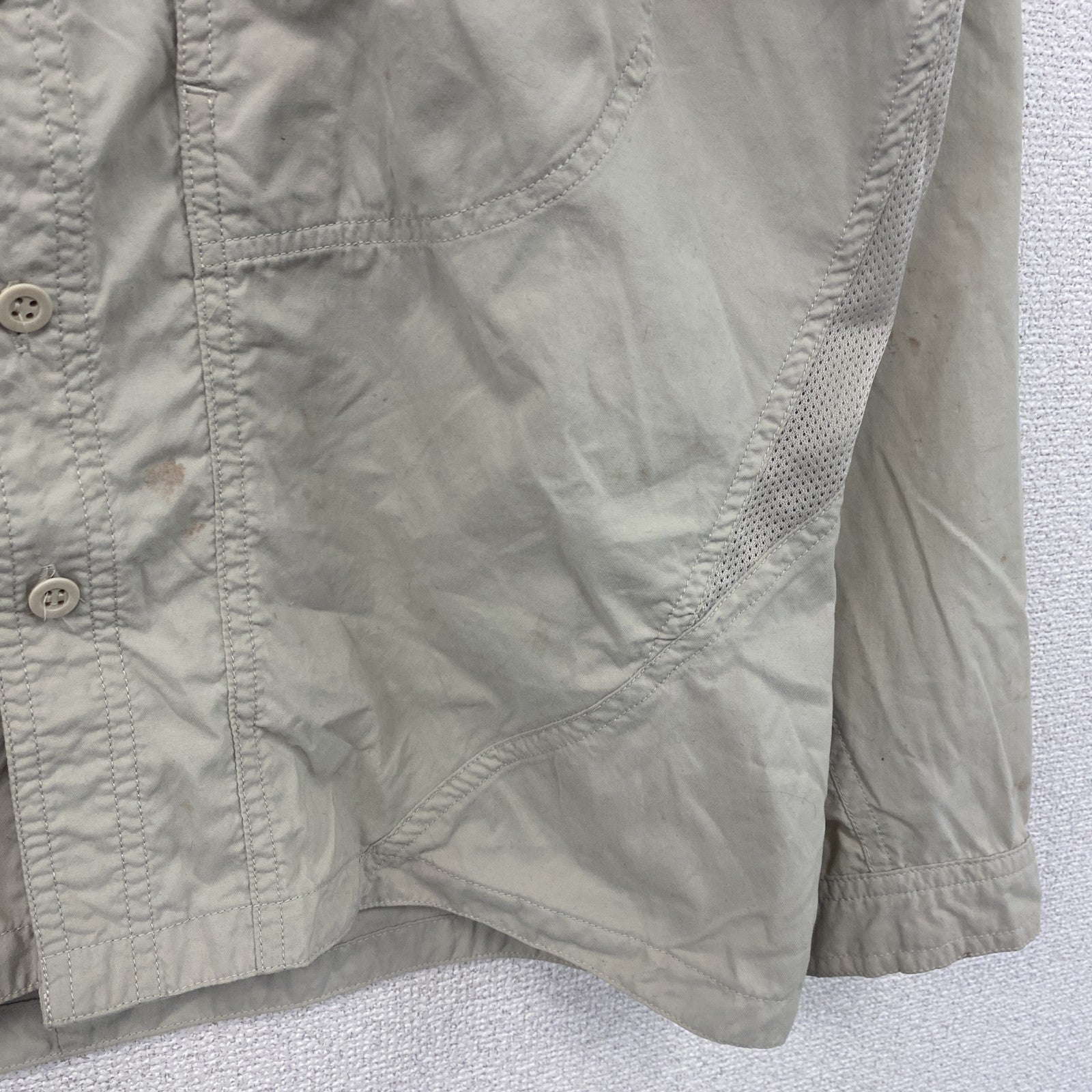 MOUNTAIN HARD WEAR　マウンテンハードウェア　長袖シャツ　マウンテン　灰色　グレー　Mサイズ