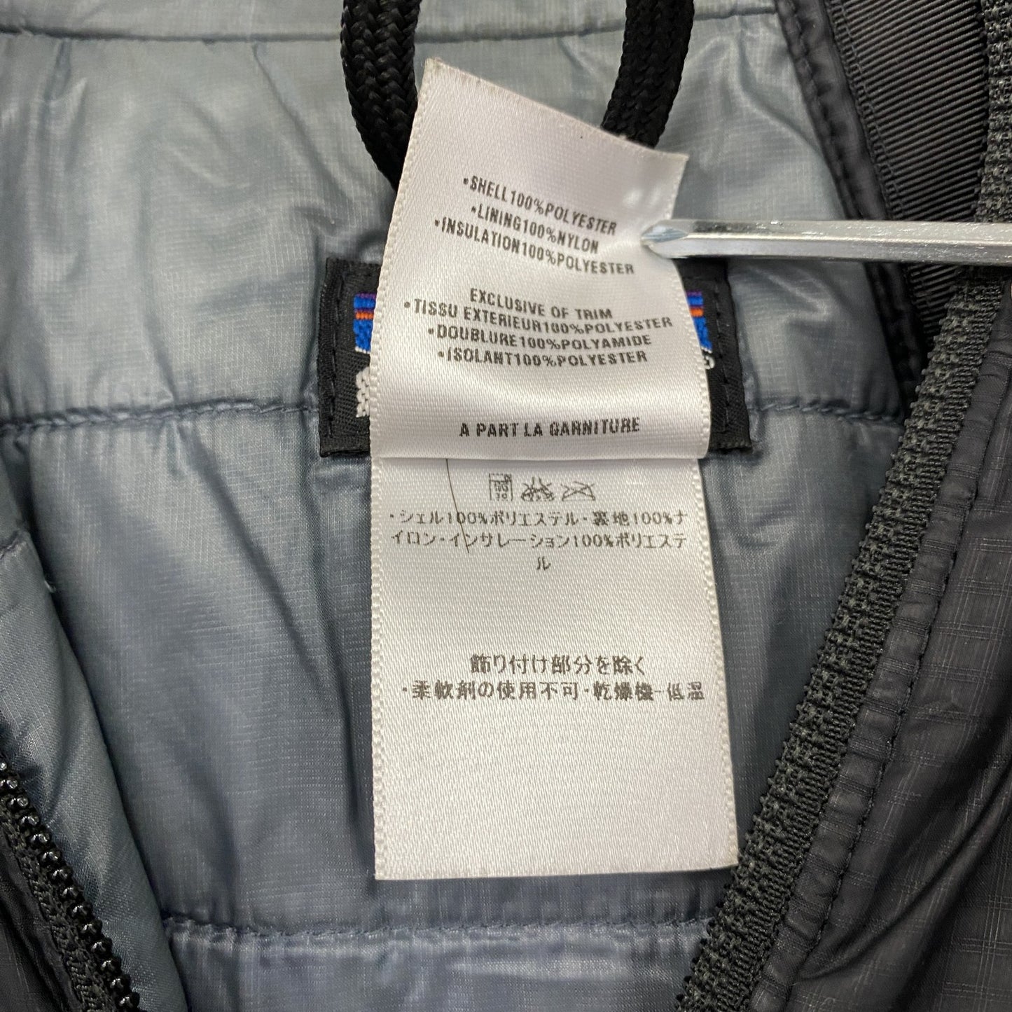 00s　Patagonia　パタゴニア　マイクロパフジャケット　ヴィンテージ　黒　ブラック　XSサイズ