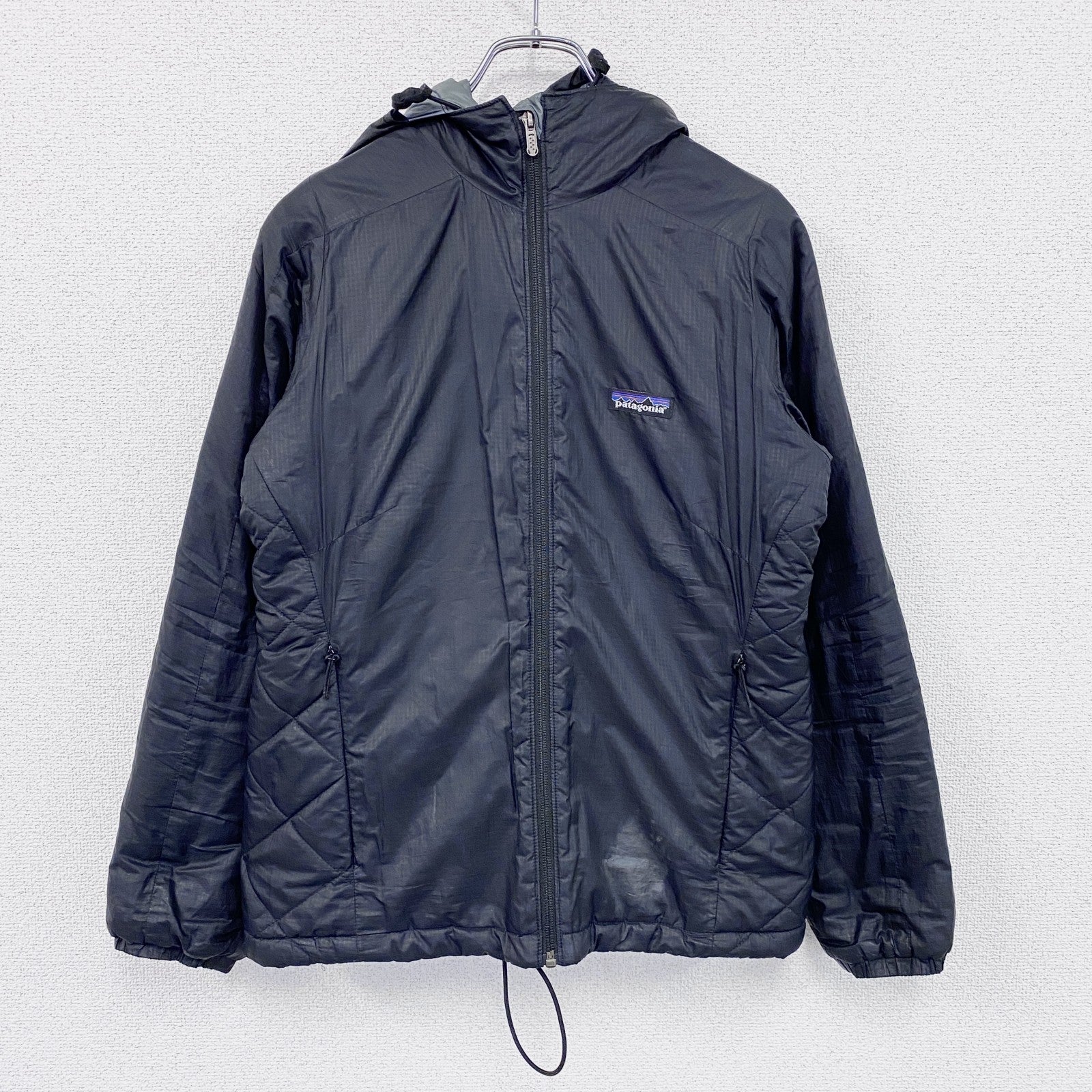 00s　Patagonia　パタゴニア　マイクロパフジャケット　ヴィンテージ　黒　ブラック　XSサイズ