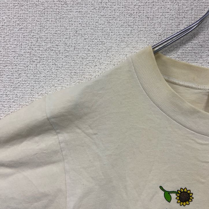 90s　crazy shirts　半袖プリントTシャツ　クリバンキャット　猫　白　ホワイト　Sサイズ　　